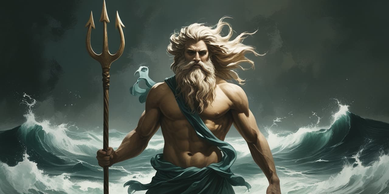 Poseidon — God of the sea, earthquakes and horses