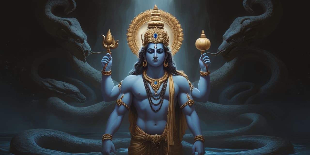 Vishnu — The preserver god