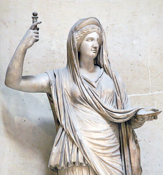 Hera, Queen of the Olympian gods, ancient Greek goddess